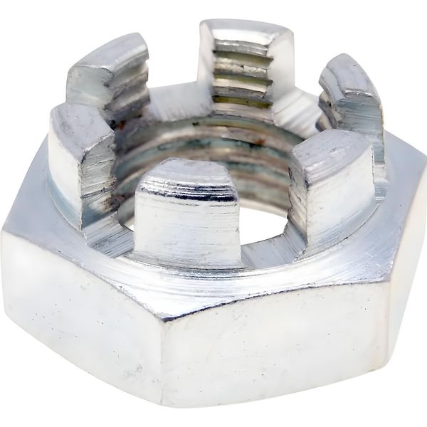 Kronenmutter Hinterrad M14 SW22 FüR Piaggio Vespa 50, 90, 125, ET3, N, P, Px, Primavera, Sprint, Rally-image