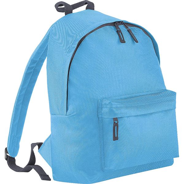 Zaino Bagbase Fashion, 18 Litri BC1300 (Taglia Unica) (Blu Surf/Grigio)-image