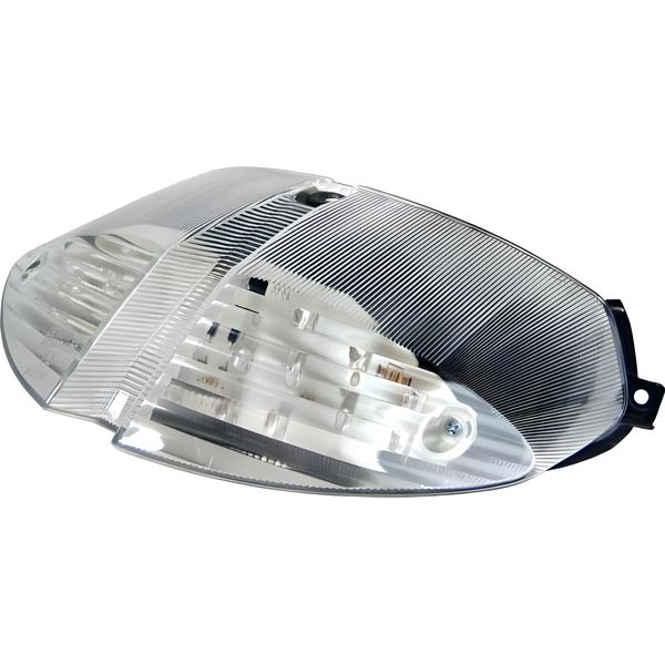 Fanale Posteriore STR8 Led Per Peugeot Speedfight 2, Bianco, Con Marchio Di Controllo-image