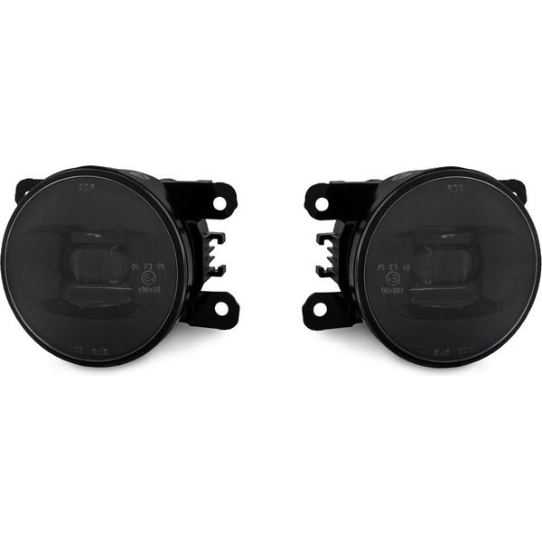 2X Led Fendinebbia Set Nero Fumo Sinistra + Destra Per Peugeot 407 607-image