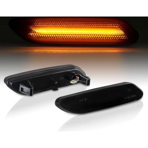 Indicatori Laterali A Led Neri Per Bmw Mini Countryman R60 Paceman R61-image