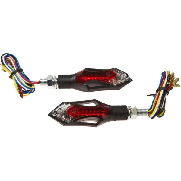 Indicatore Jmp Javelin Led Con Luce Freno E Posteriore Rossa-image