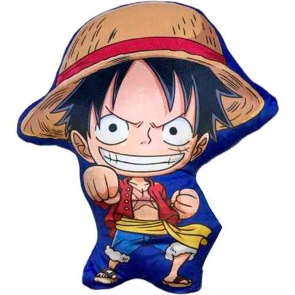 Toei Animation - Poduszka 3D Luffy One Piece - Oficjalny Akcesorium Anime-image