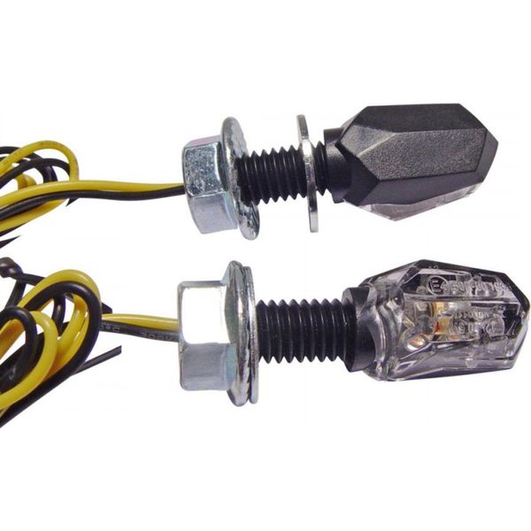 Indicatore Jmp MINI3 Led Bianco Nero-image