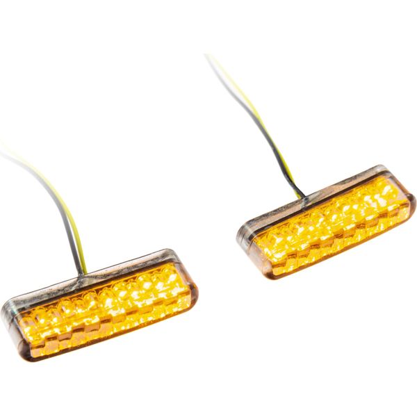 Indicatori A Led Incorporati Coppia Colorata Corta-image
