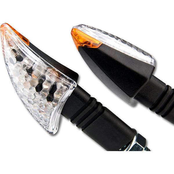 Indicatore Led Bow, Nero, Lungo, Marcato E.-image