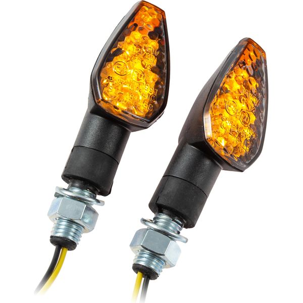 Indicatori Di Direzione Led Peak Nero Scuro M10-image