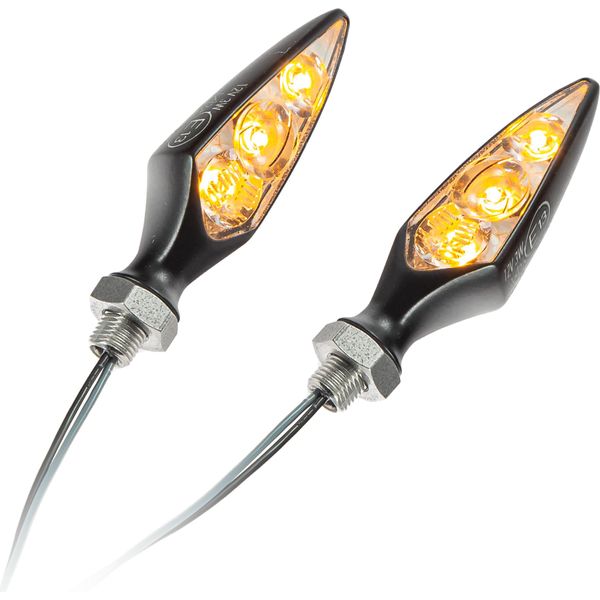 Indicatori Di Direzione Kellermann Rhombus S Extreme Led Nero Coppia Anteriore-image