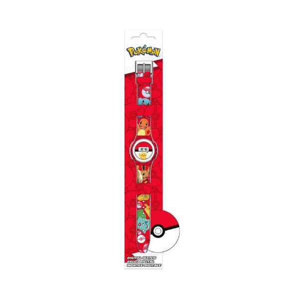 Zegarek Cyfrowy DziecięCy Pokemon - Oficjalny Produkt Premium Kids Licensing-image