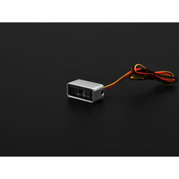 Fanale Posteriore Da Incasso A Led Brick3 In Vetro Rosso Con Alloggiamento In Tinta-image