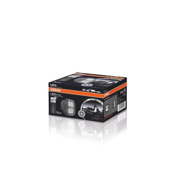 Osram Ledriving Cube PX4500 Flood 12/24 V 45 W 6000K (Confezione Da 1)-image