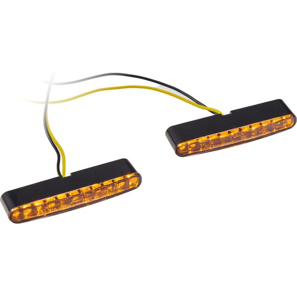 Indicatori Di Direzione A Led Incassati Coppia Di Strisce Colorate-image