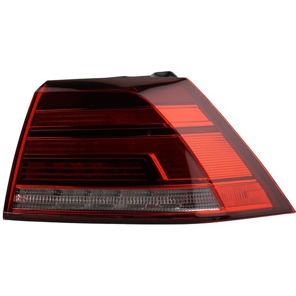 Johns, Fanale Posteriore Combinato A Led Con Attacco Destro Per Vw Golf Vii 5G1 BA5 17- M Lampada Centrale Rossa-image
