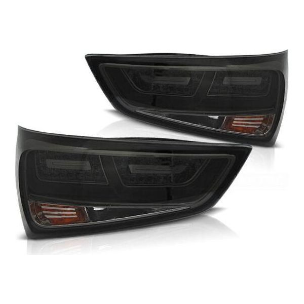 Luci Posteriori A Led Per Audi A1 + Sportback Anno 10-14 Smoke-image