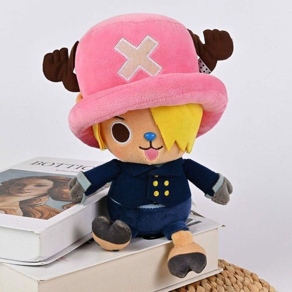 Pluszowa Figura Chopper X Sanji 25 Cm - Oficjalna Licencja Bandai-image