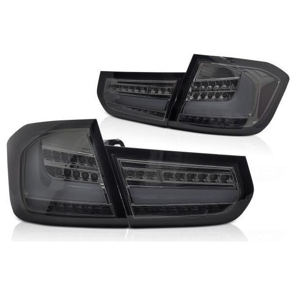 Luci Posteriori Full Led Per Bmw F30 Sedan Anno 11-15 Indicatori Dinamici Di Fumo-image