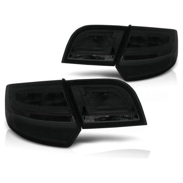 Luci Posteriori A Led Per Audi A3 8P Sportback Anno 04-08 Smoke-image