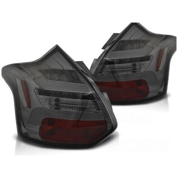 Luci Posteriori A Led Per Ford Focus MK3 Anno 11-14 Smoke-image