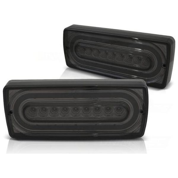 Luci Posteriori A Led Per Mercedes Classe G W463 90-12 Indicatori Di Direzione Dinamici A Fumo-image