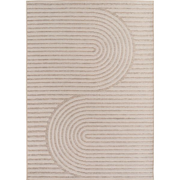 Teppium Tappeto Da Esterno Impermeabile E Resistente Ai Raggi Uv Ideale Per Cucina Balcone Terrazza Giardino Soggiorno, Dimensioni: 240X340 Cm-image