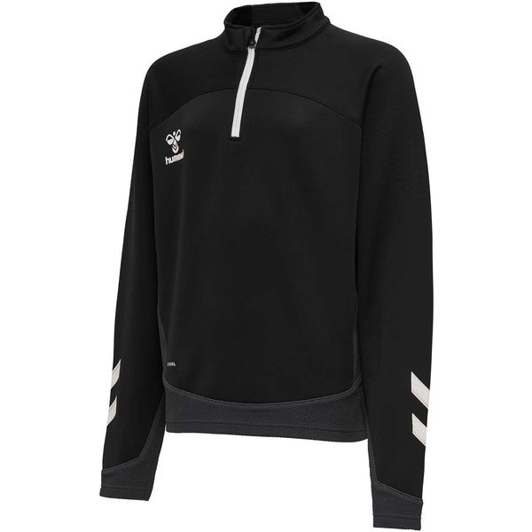 Hummel Lead Mezza Zip Bambini, Nero, 116-image