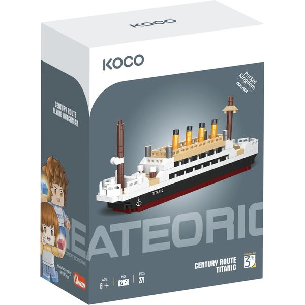 Im.Master Koco Mattoncini Da Costruzione Titanic 271 Pezzi 02058 43333-image