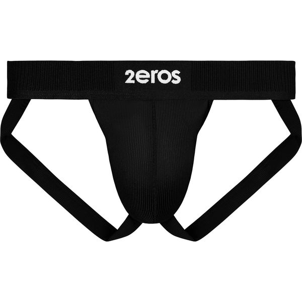 2EROS - Intimo Da Uomo Sospensorio - Aktiv Hermes Jockstrap Black - 1X Taglia L-image