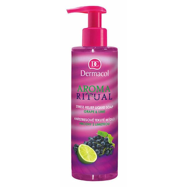 Dermacol Aroma Moment Sapone Liquido Uva & Lime 250 Ml-image