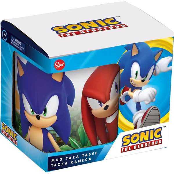 Kubek Sonic - Jeż Hedgehog 325 Ml, Oficjalnie Licencjonowany Ceramiczny-image