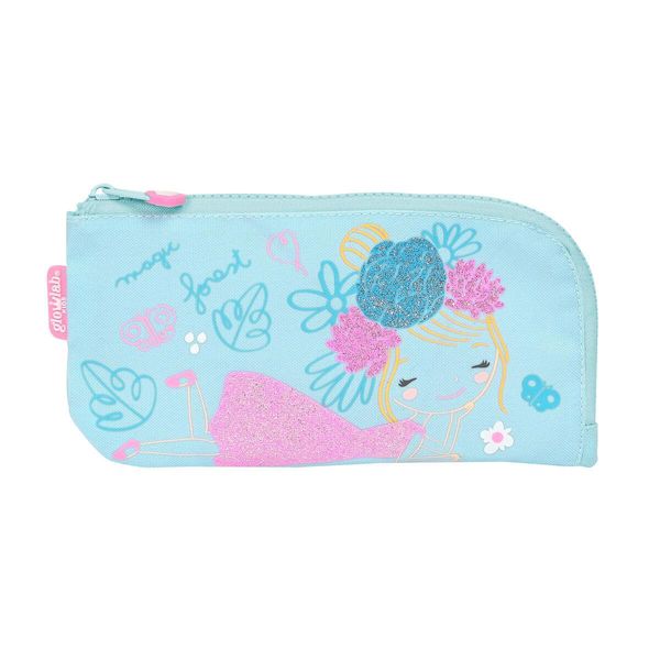Astuccio Per Matite Glow Lab Cute Doll Azzurro (23 X 11 X 1 Cm)-image