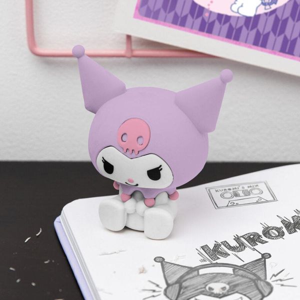 Gumka Sanrio Kuromi Chunky - Oficjalnie Licencjonowany Produkt Biurkowy-image