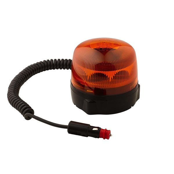 Lampeggiante 24 V Led Giallo Ambra Hella Universale Per Vari Veicoli.-image