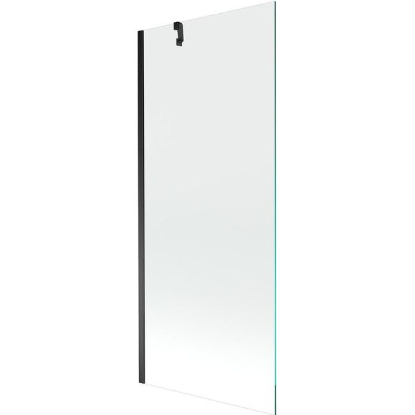Mexen Next Paratia Da Vasca Da Bagno A 1 Anta 80 X 150 Cm, Trasparente, Nero - 895-080-000-00-00-70-image