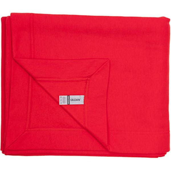 Gildan 18900 | Coperta Da Stadio In Pile Misto Pesante - Colore: Rosso - Taglia: Unica-image