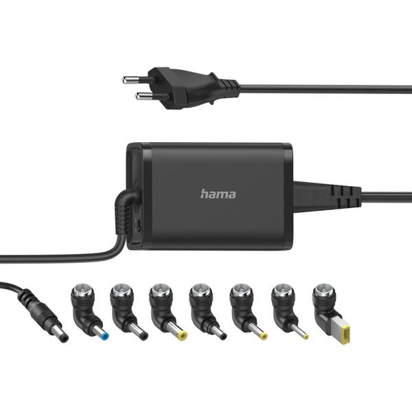 Hama Alimentatore Notebook Universale 100-240V 15-19V/45W 8X Adattatore-image