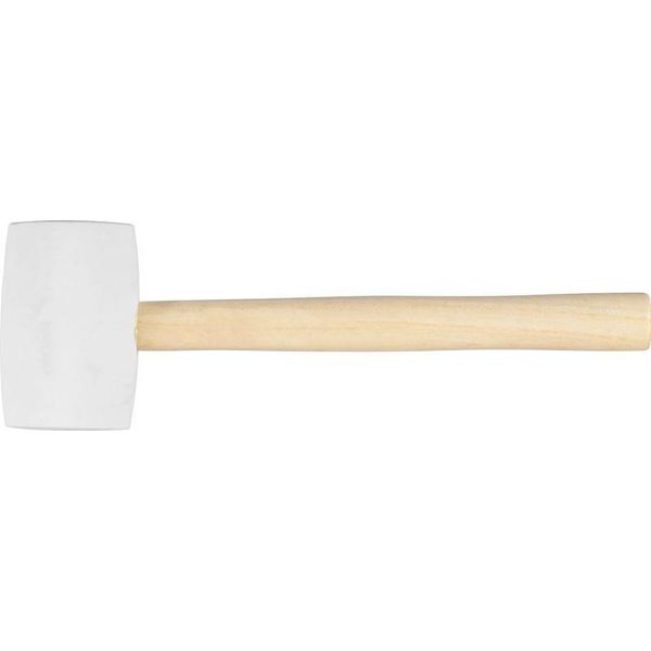 Martello Strend Pro HM221, 450 G, In Gomma, Testa Bianca, Manico In Legno, Lunghezza Del Manico 310 Mm-image