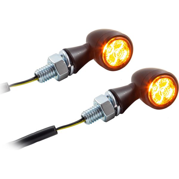 Indicatori Universali Per Moto Led Bullet Colorati M8-image