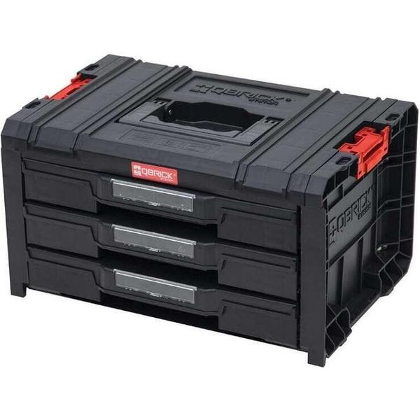 Box Qbrick System Pro Toolbox Drawer 3 Expert, Organizer, 3 Cassetti-image