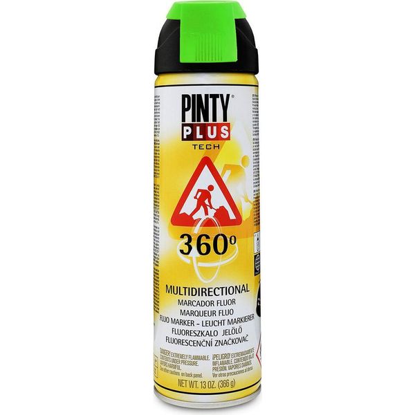 Vernice Spray Pintyplus Tech T136 366 Ml 360º Verde-image