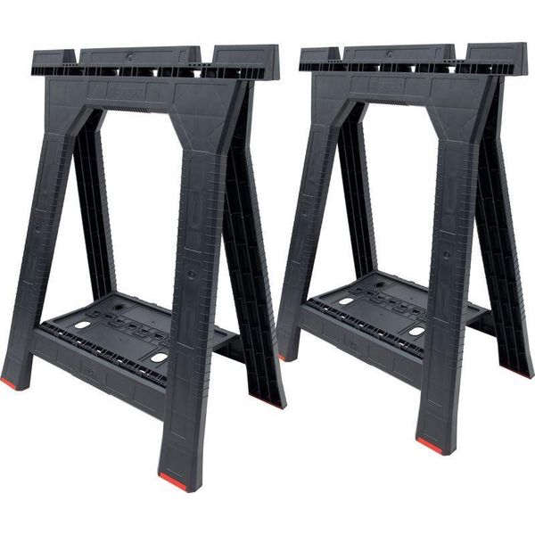 Cavalletti Qbrick Tavolo Da Lavoro, Supporto Multifunzione, Conf. 2 Pz-image