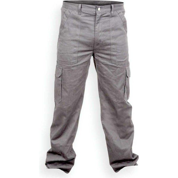 Pantaloni Da Lavoro Workfit Basic Grigio L Uomo,Donna Grigio L-image