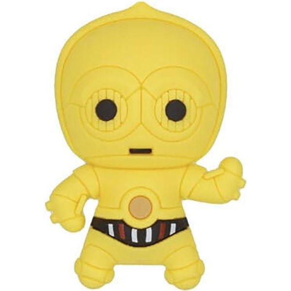 Magnete Monogram C 3Po Giallo Giallo Taglia Unica-image