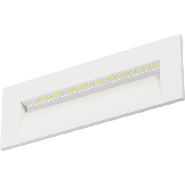 Beneito Faure Faretto Led Segnapasso Da Incasso A Parete Tween - 5W, Switch Cct, Illuminazione Interni Ed Esterni, Corridoi O Passaggi - Bianco-image