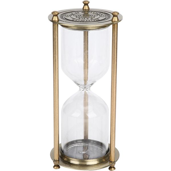 Clessidra Di Vetro Decorazione Casa Clessidra Timer Accessori Regali Ornamento (Petit)-image