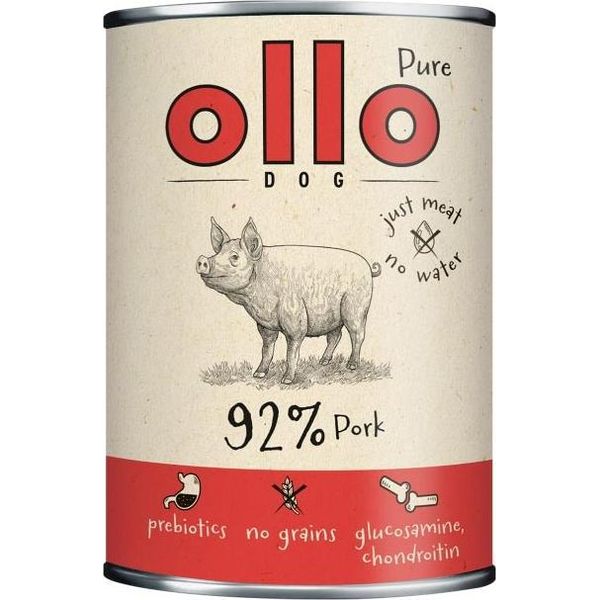 Ollo Pure Pork Cibo Umido Per Cani, 850 G-image