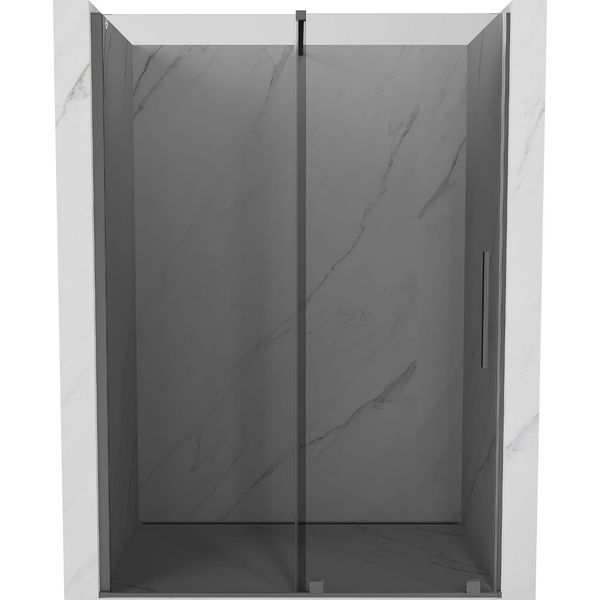 Mexen Velar Porta Doccia Scorrevole 150 Cm, Grafite, Gun Metal - 871-150-000-41-95-image
