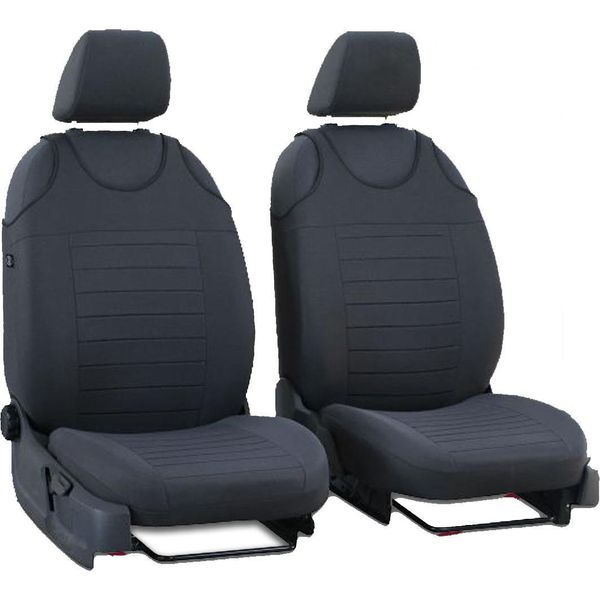 Coprisedili Auto Coprisedili Universali Per Hyundai I20 I Grigio Set Anteriore-image