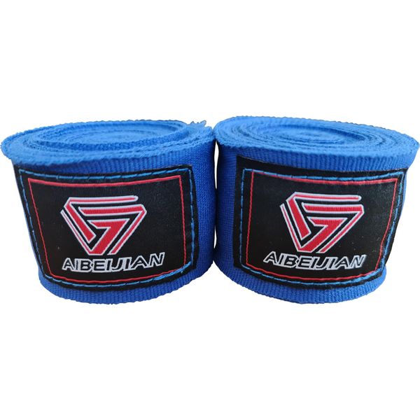 Bende Elastiche Per Mani Da Boxe 4,5 M Blu-image