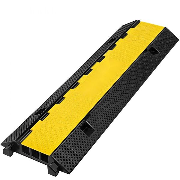 Canale Per Parapetto Rampa Di Protezione Per Cavi - Per Esterni In Pvc E Gomma Termoplastica Protezione Dei Pedoni Protezione Del Pavimento - Assortimento-image