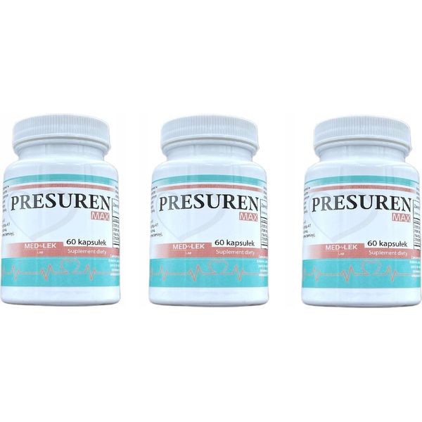 3X Presuren Max Integratore Alimentare 60 Capsule-image